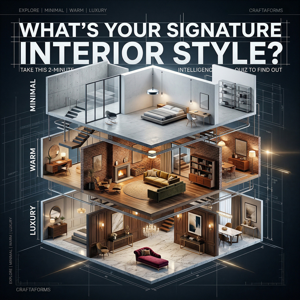 Interior Style Intelligence Quiz for Homeowners & Designers