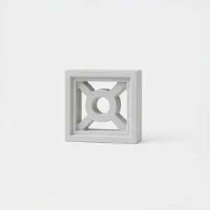 Structura SDC02 Patterned Breeze Block – modern geometric design, durable concrete, indoor & outdoor applications