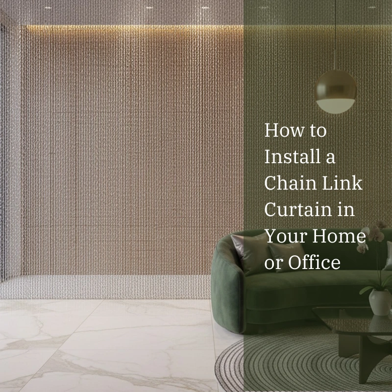 Chain-Link-curtain